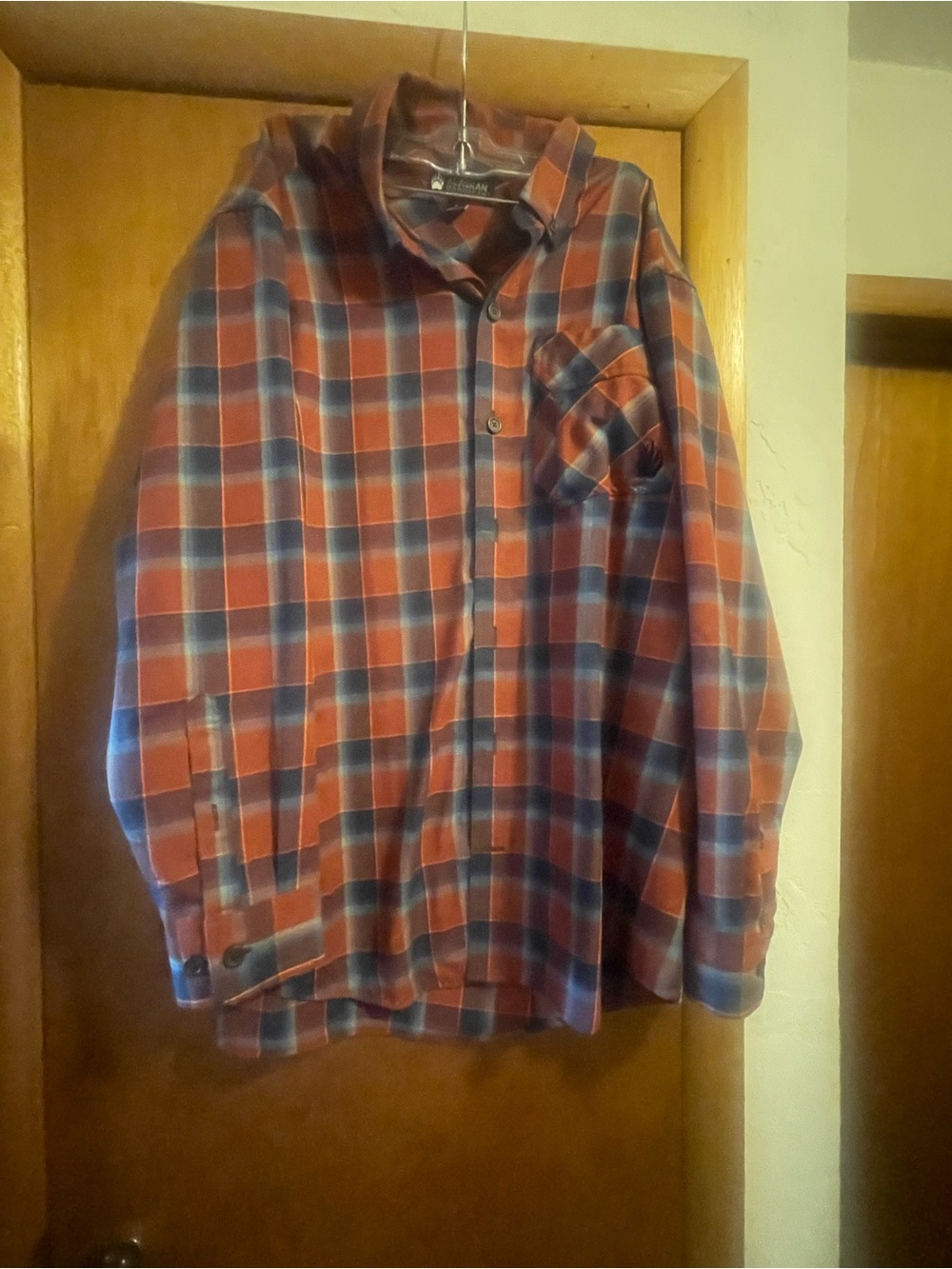 Alaskan Hardgear By Duluth Trading Men’s Plaid Longsleeve Shirt Size Large